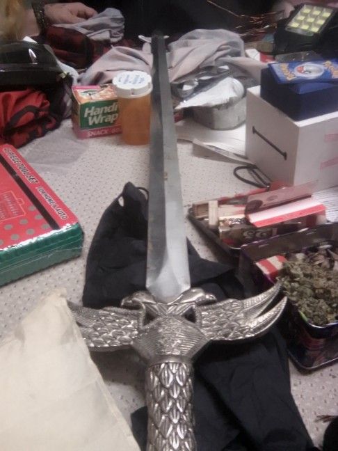 Double Eagle Head Sword
