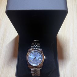 Custom Seiko Automatic - With Blue Diamond Dial