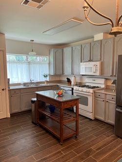 Kitchen Island Rolling Cart