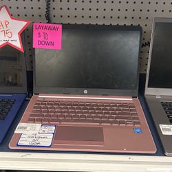 Hewlett Packard Laptop (Rose Pink)