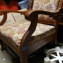 Old Victorian Style Chair. Very Comfy