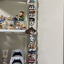 Handmade Shin-chan Perler Bead Charm