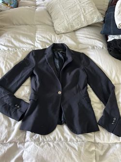 Zara Dark Blue Blazer