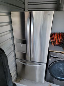 Stainless steel  fridge
