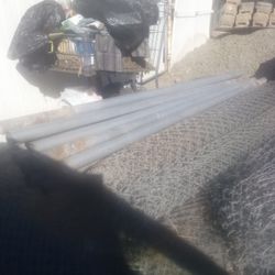 Chain Link And Poles