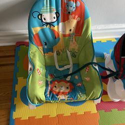 Fisher-Price Infant-to-Toddler Rocker - Colorful Jungle, Baby Rocking