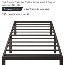 2 Twin 18” Bed Frames (only) 