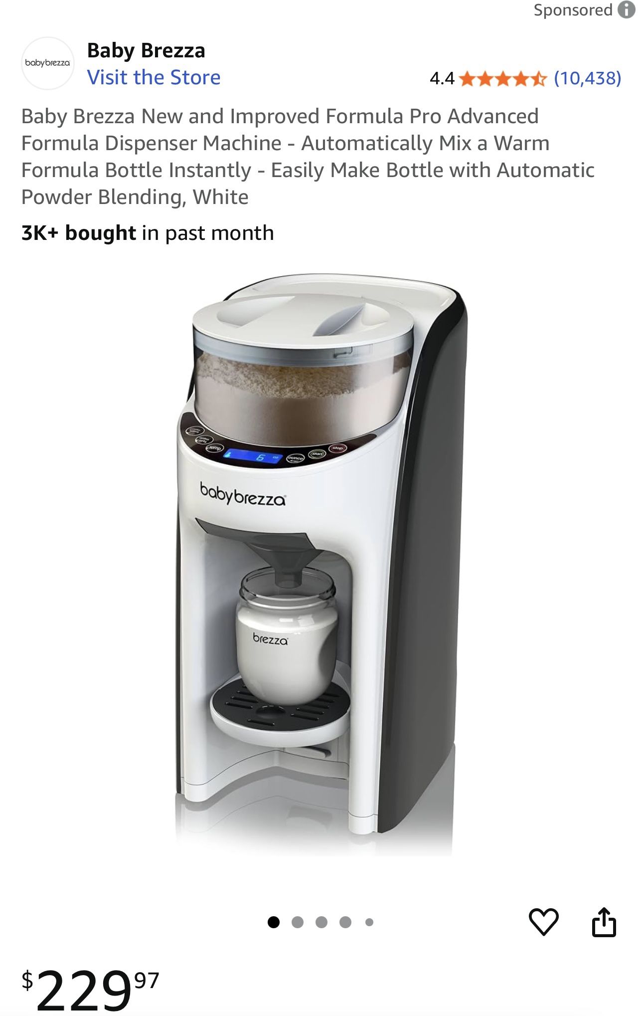 Baby Brezza Formula Dispenser