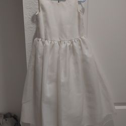 Size 6 Ivory Flower Girl Dress