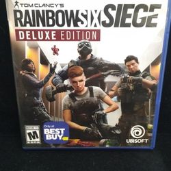 Rainbow Six Seige Deluxe Edition For The Playstation 5