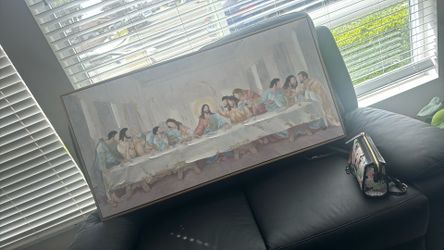 Cuadro Última Cena Grande Hermoso 