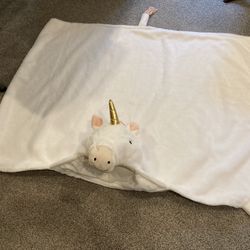 Pillowfort Unicorn Hooded Blanket