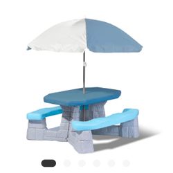 🔥NEW🔥 Sun & Fun Picnic Table with Umbrella