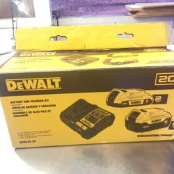 Dewalt Batteries And Charger 