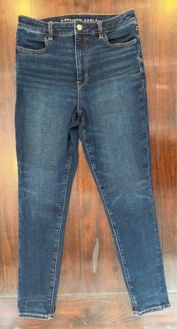 2- American Eagle Jeans Next Level Super High-Rise Jeggings Size 8