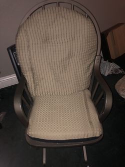 Brand new rocking chair. Very comfy.