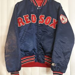 vintage 1990s Boston Red Sox jacket by Starter Size Medium