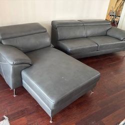 2 Piece Couch, Free Delivery