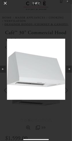 White Cafe Rang hood 30”