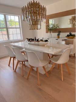 Dinning table and chairs