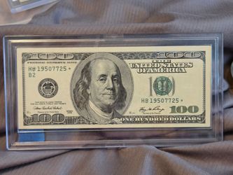 2006 US $100 Bill STAR NOTE