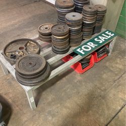 Assorted Standard Weight Lifting Plate 