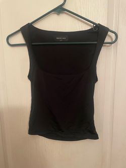 White fox xs crop top