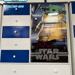 Star Wars Closet Wardrobe Dresser New Chest Mueble 