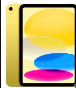 Yellow Apple iPad 11 inch (128gb)