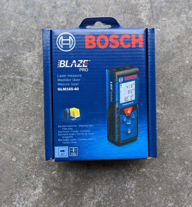 Bosch Blaze Laser Distance Measure