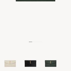YSL Uptown Pouch