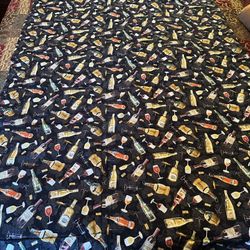 Wine themed quilt