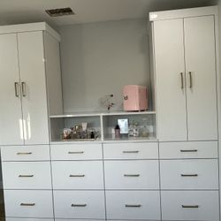 Closet Organizer Shelves Drawers Cabinets