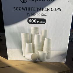 600pc Paper Cups 5oz