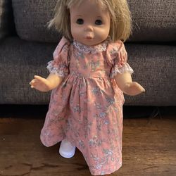 Vintage Mattel Doll 18” From The Year 1964