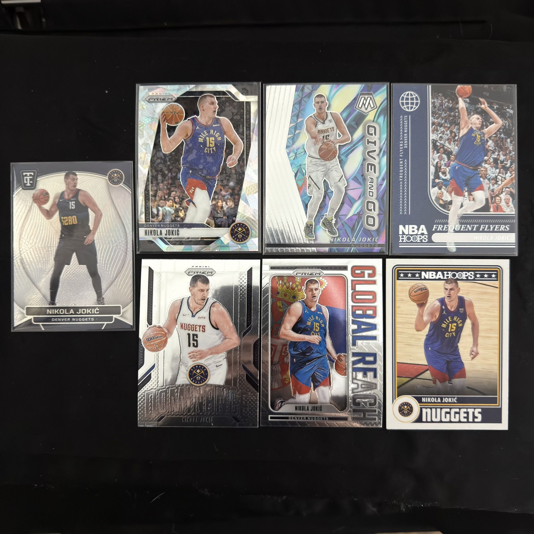 Nikola Jokic Mixed Insert / Parallel Lot (7)