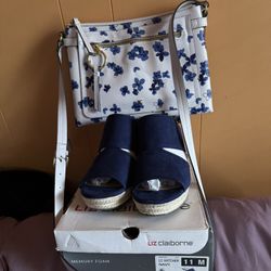 Liz Claiborne Women Dress Shoes & Purse