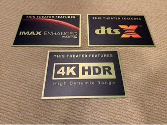 Home Theater Signs
