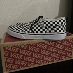  Boys Checkered Vans 
