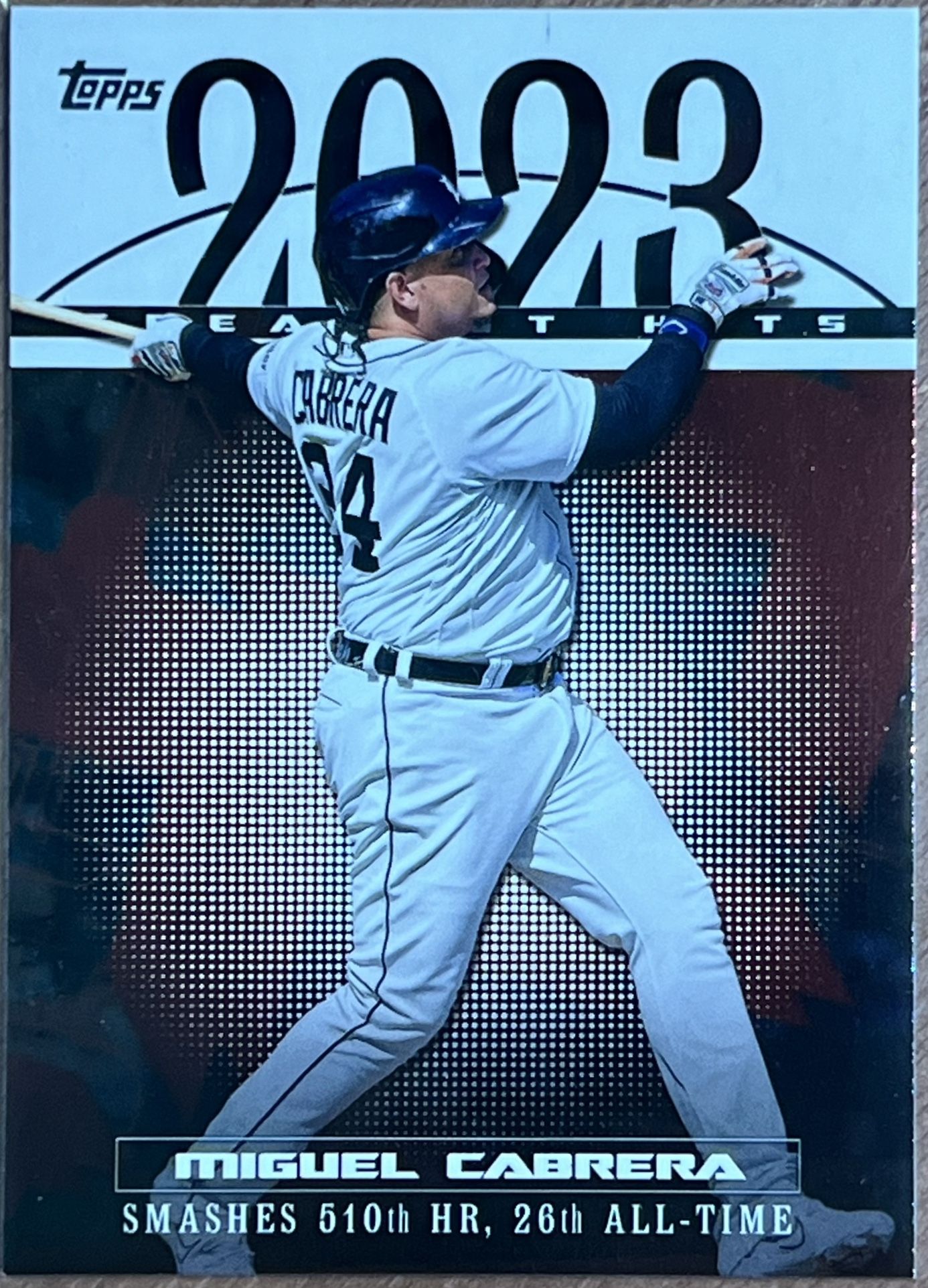 2024 Topps Series 1 - 2023 Greatest Hits #23GH-24 Miguel Cabrera