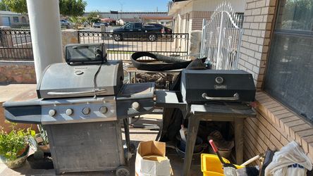 Gas and charcoal grills