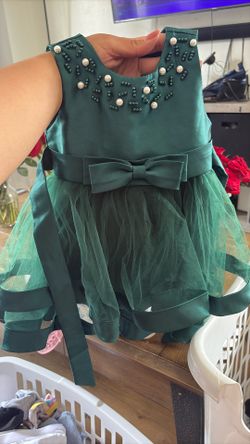 Emerald Green Dress For Baby