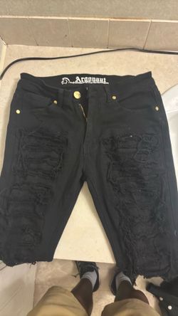 (Delivery)Black Argonaut stacked jeans size 30/36