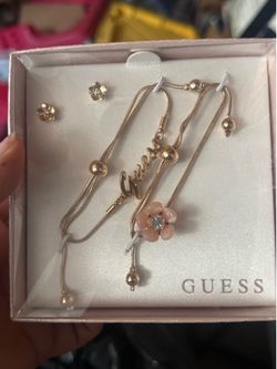 Guess Bracelets + earrings