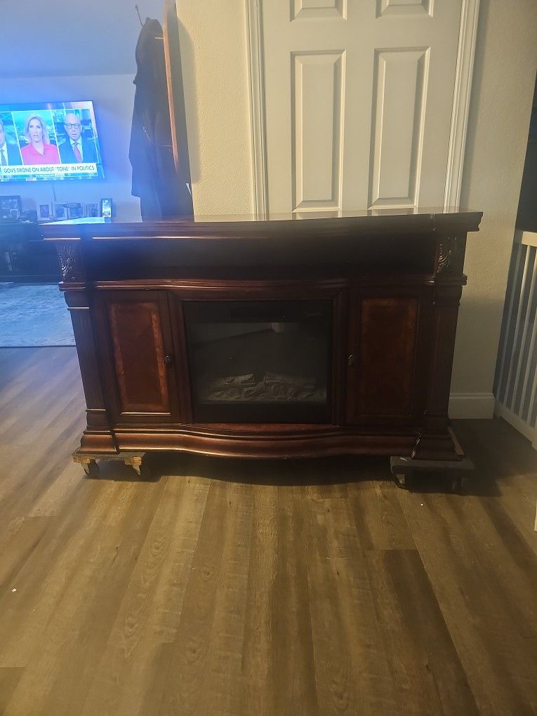 Entertainment/Fireplace Stand