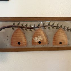 Bee Hives Framed Photo