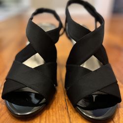  Bandolino Woman’s Black Heels Size 9.5