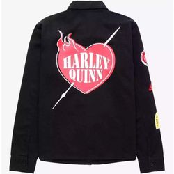 Women Shacket Size Medium Harley Quinn 