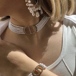 New Gorgeous Fancy Jewelry CD Pearls 