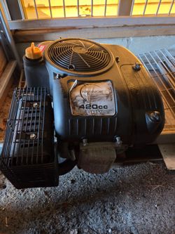 ((READ AD))((13hp engine)) riding mower